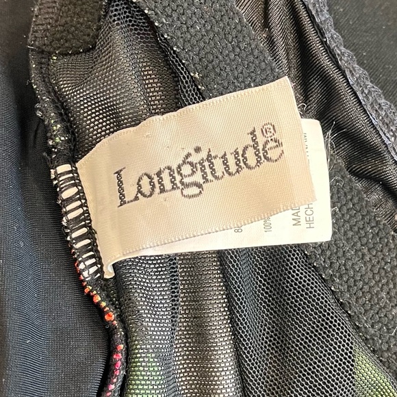 Longitude Swimsuit Sanctuary Side Tie Surplice One Piece Tropical 14 - Picture 7 of 8